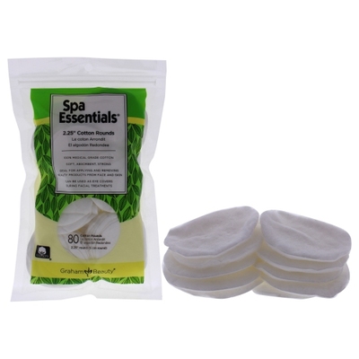 SPA ESSENTIAL COTTON ROUNDS 2.25" 80/BAG 50/CS